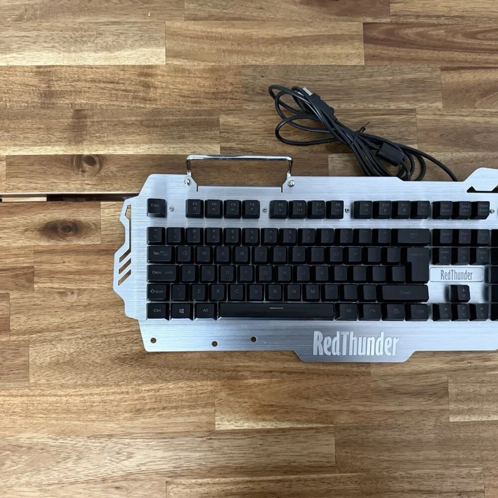 RedThunder K-900 Wired‎ Semi-Mechanical Version Gaming Keyboard Metal Frame Win